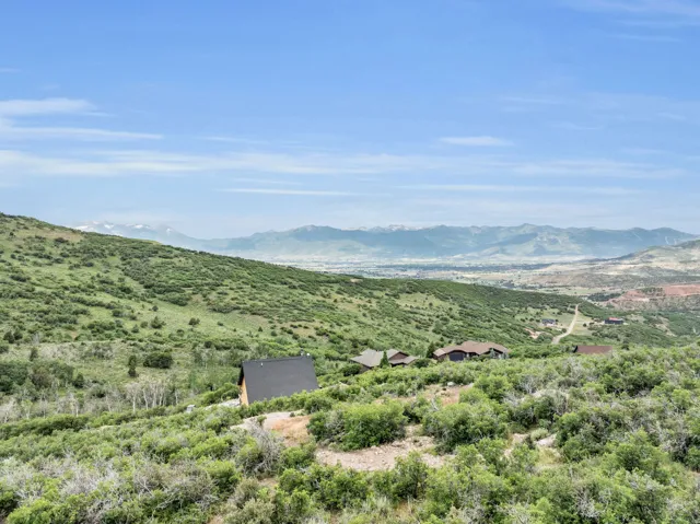 View of mountain background