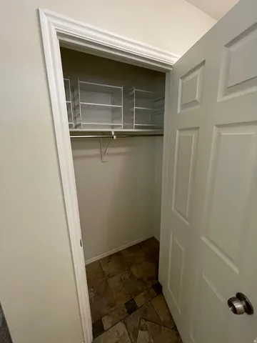 View of closet