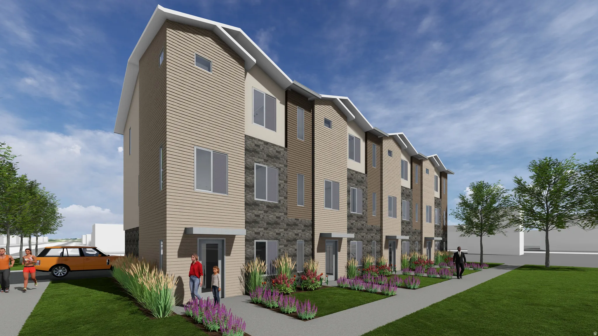View of apartment building / complex