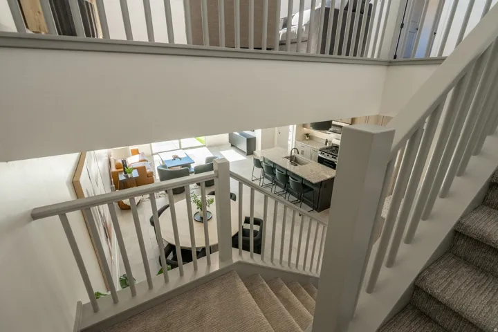 View of stairway