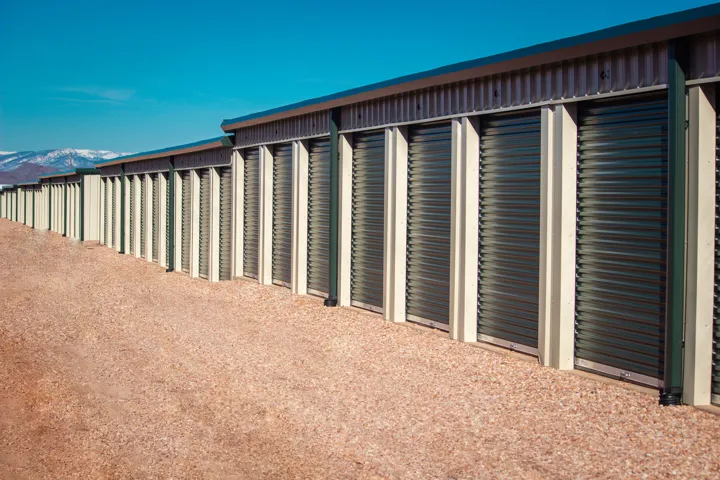 Exterior space featuring a mountain view