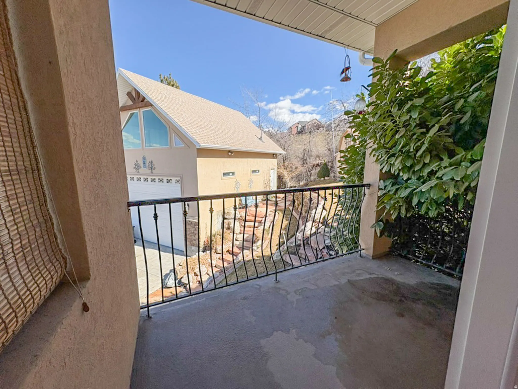 Main bedroom balcony view