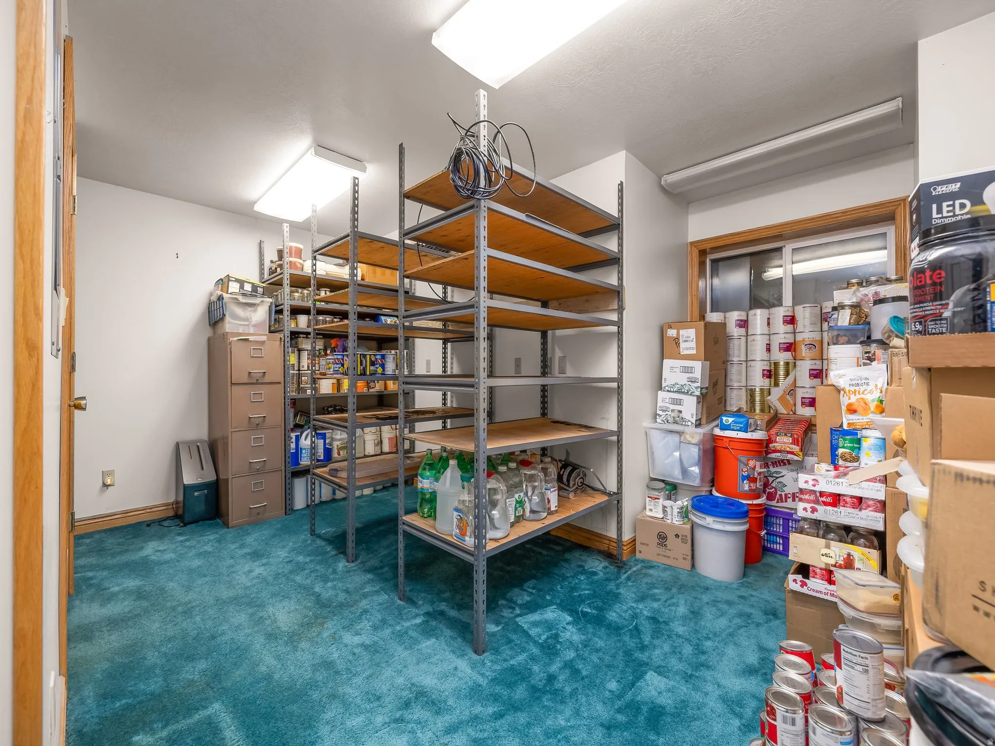 View of storage area