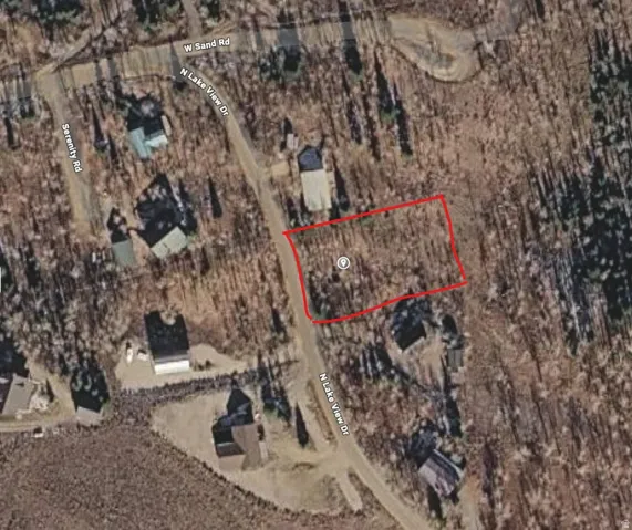 Map / location with property boundaries highlighted