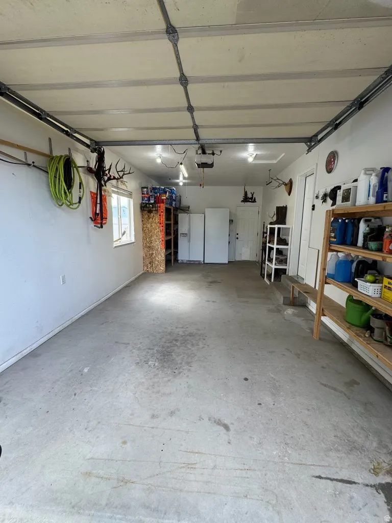 Extra deep garage
