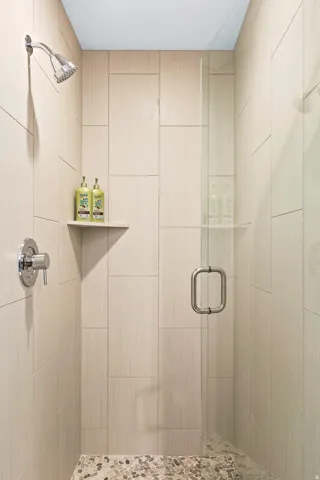 Full bath with a stall shower