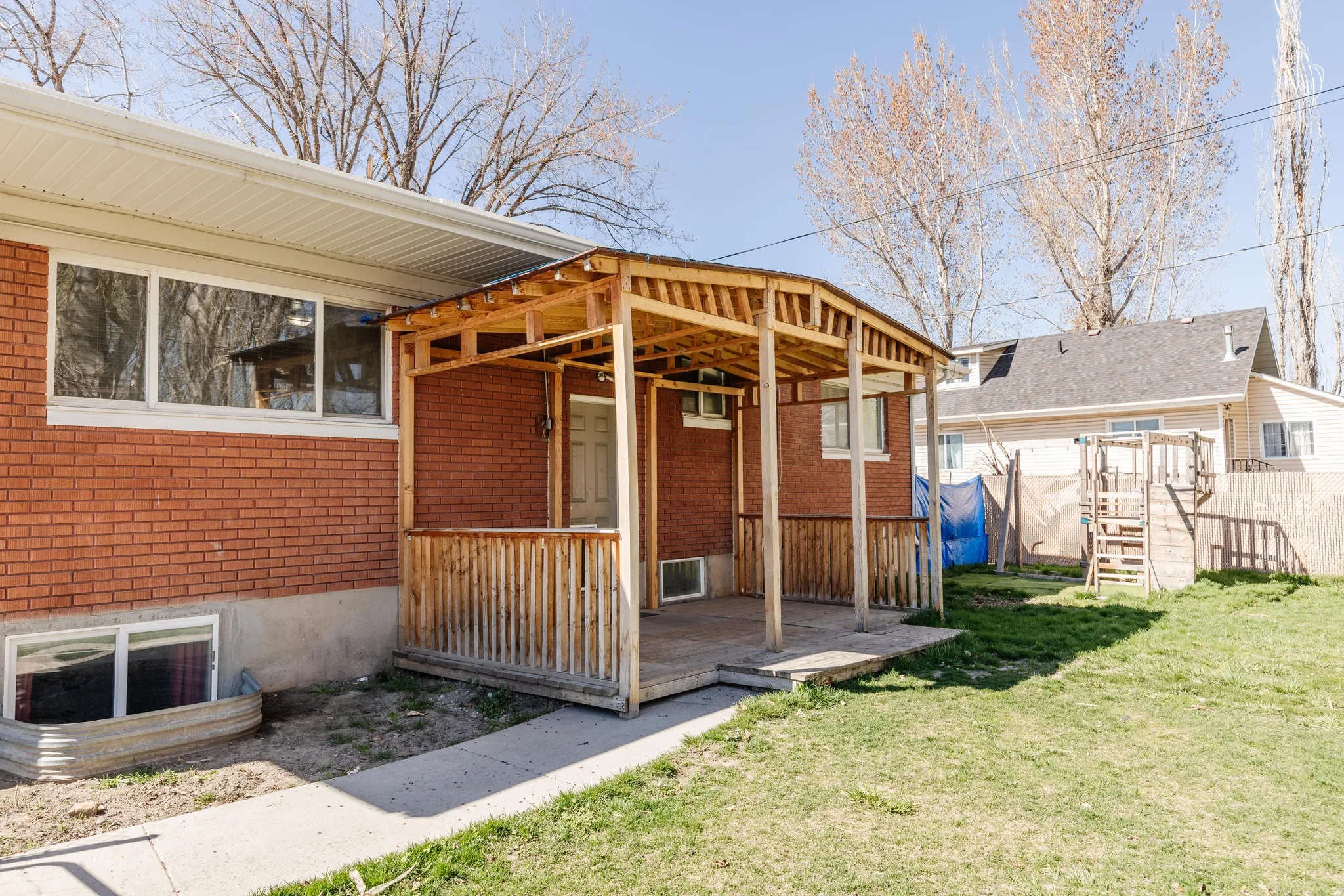 View of outdoor structure