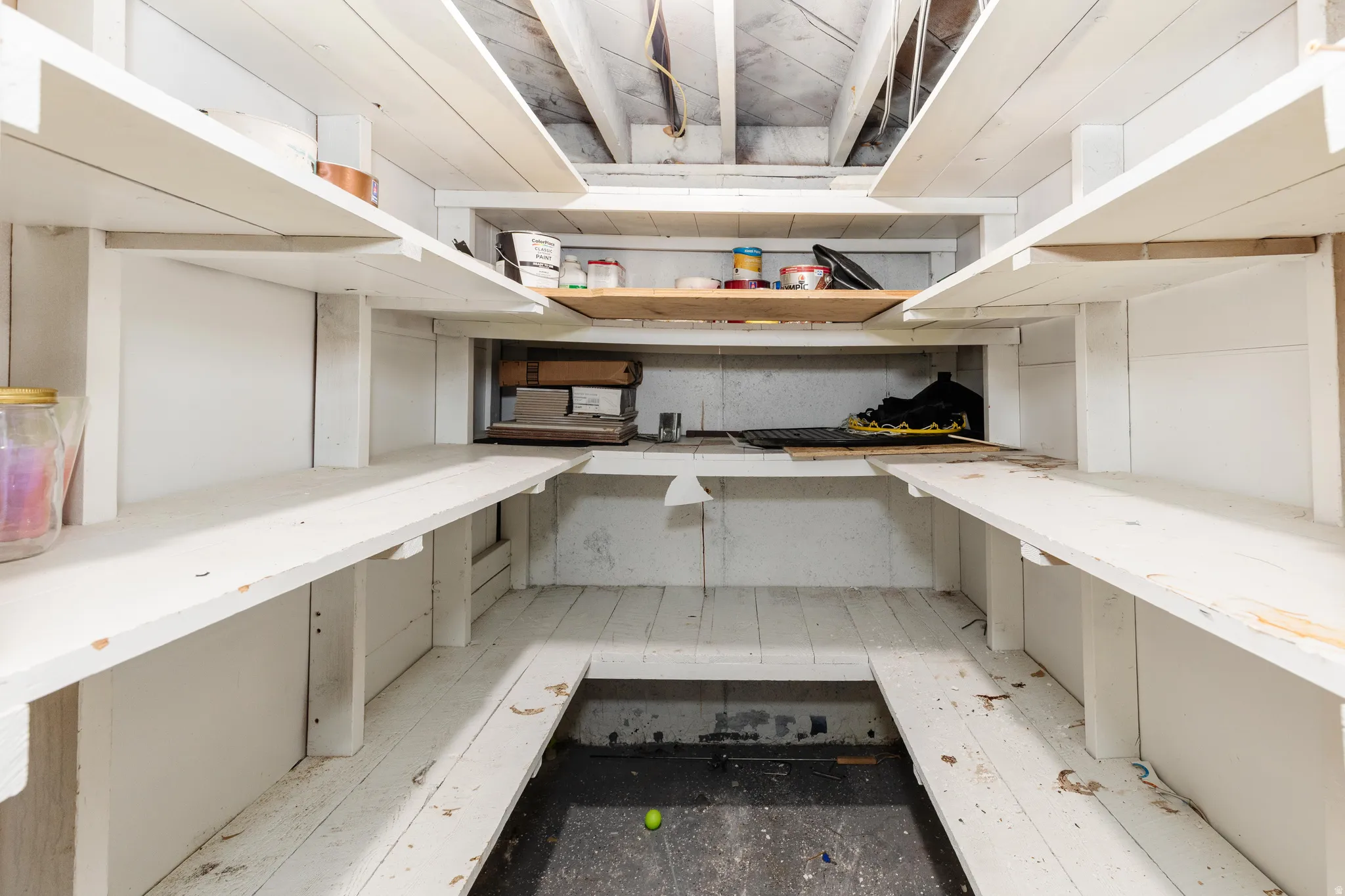 View of storage area