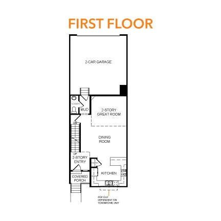 View of home floor plan
