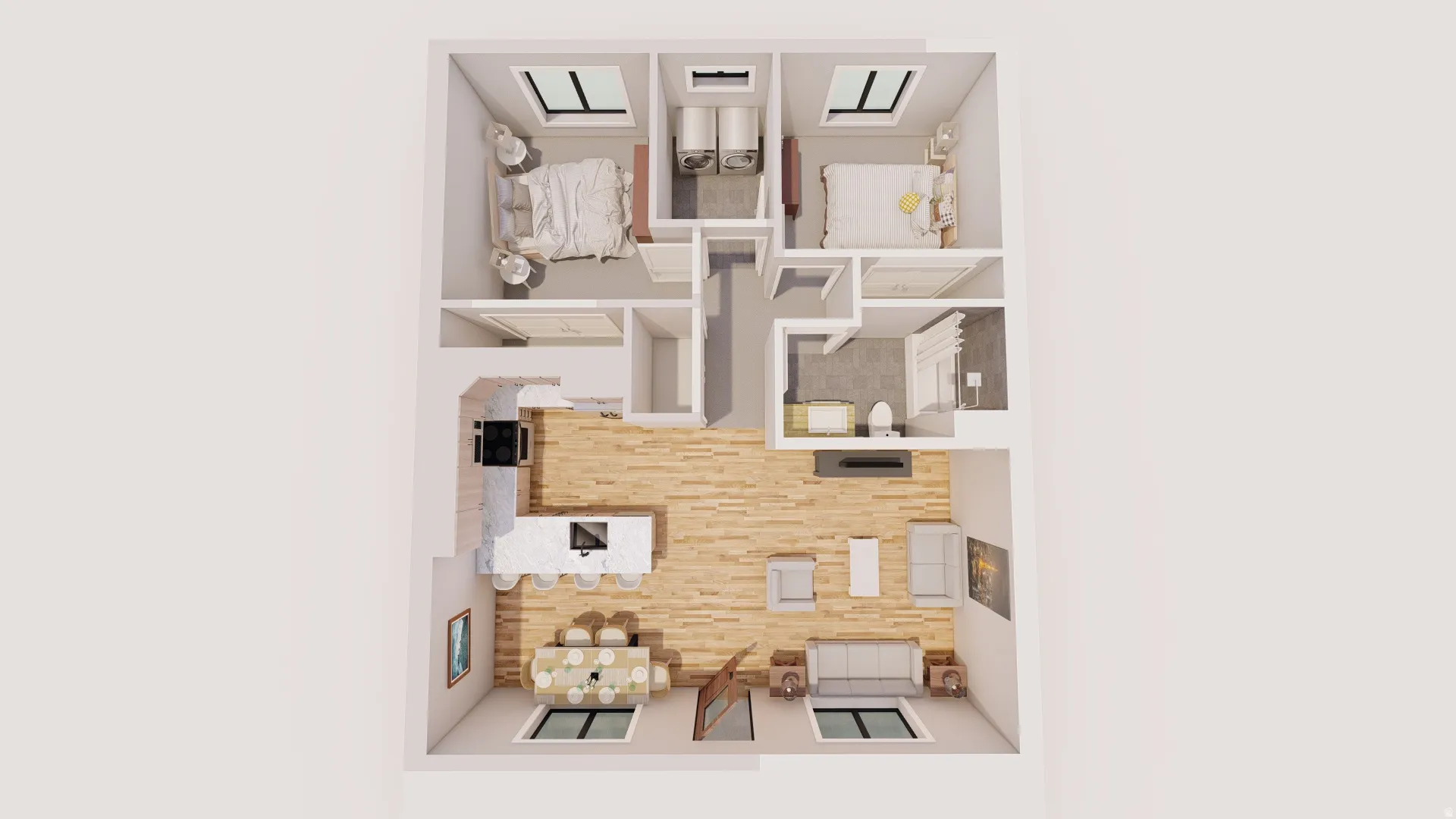 View of floor plan / room layout