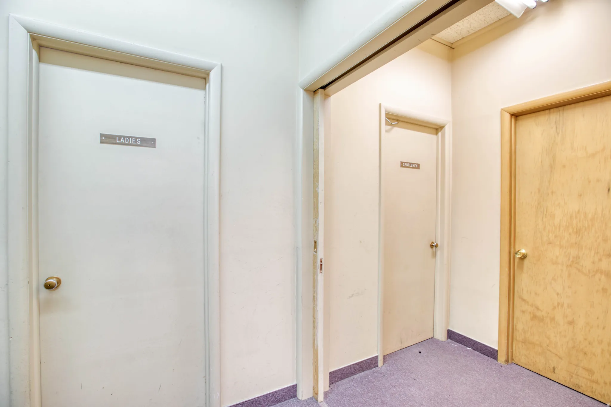Doorway to property