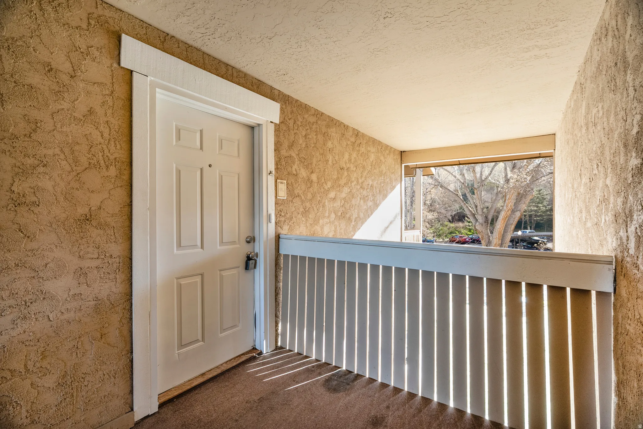 Entrance to the unit