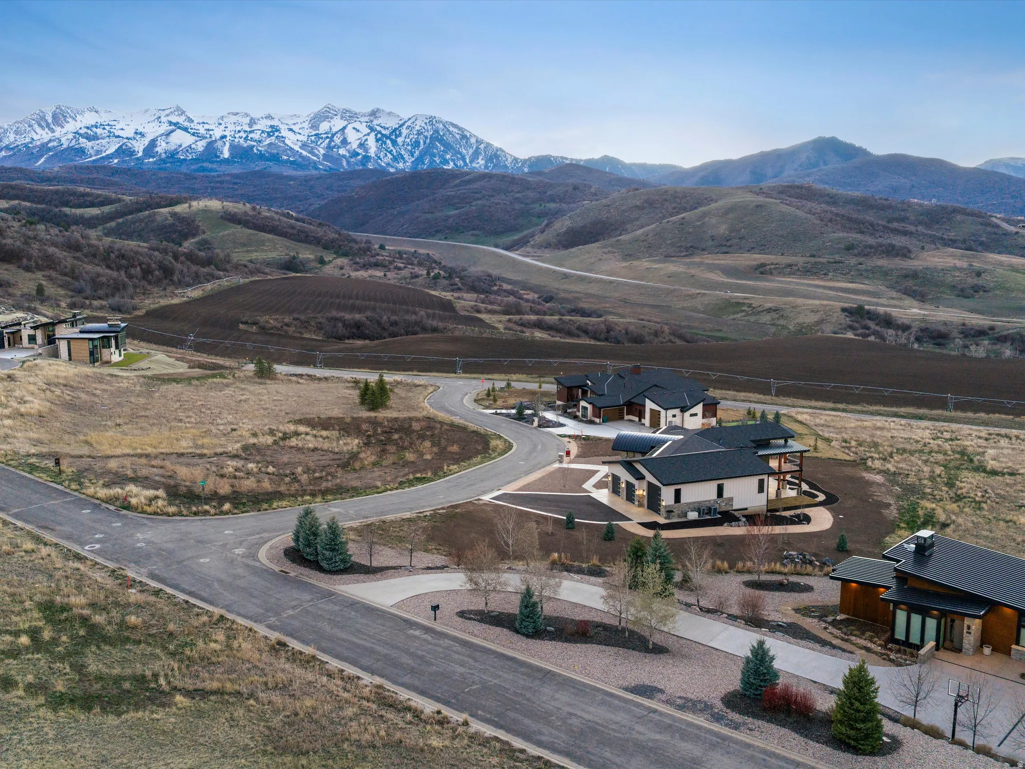 View of mountain backdrop