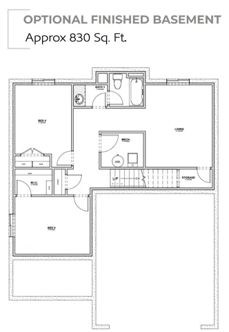 View of room layout