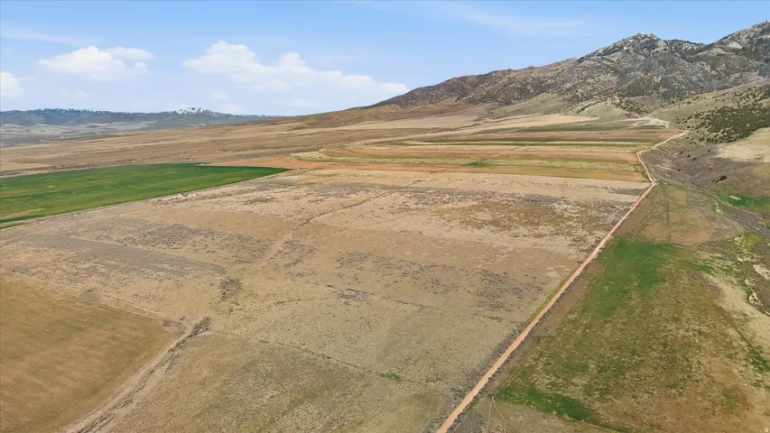Mountain view with rural landscape