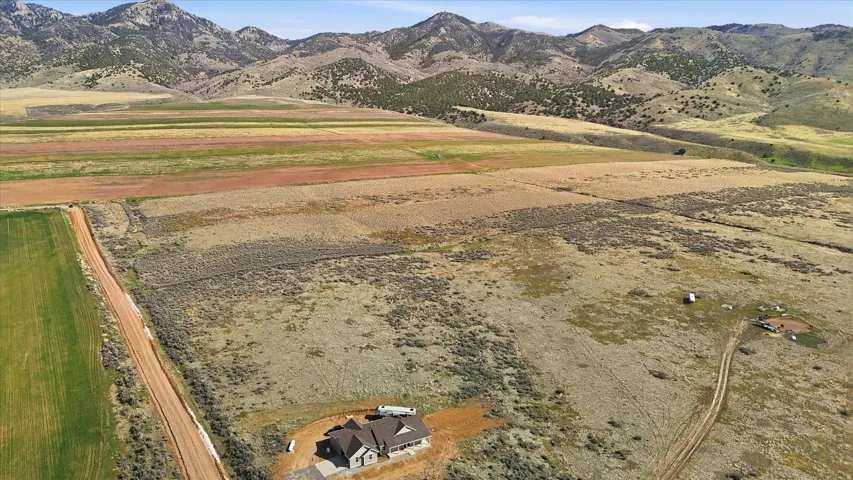 Mountain view featuring rural landscape