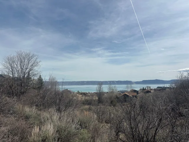 Water view featuring a mountain backdrop
