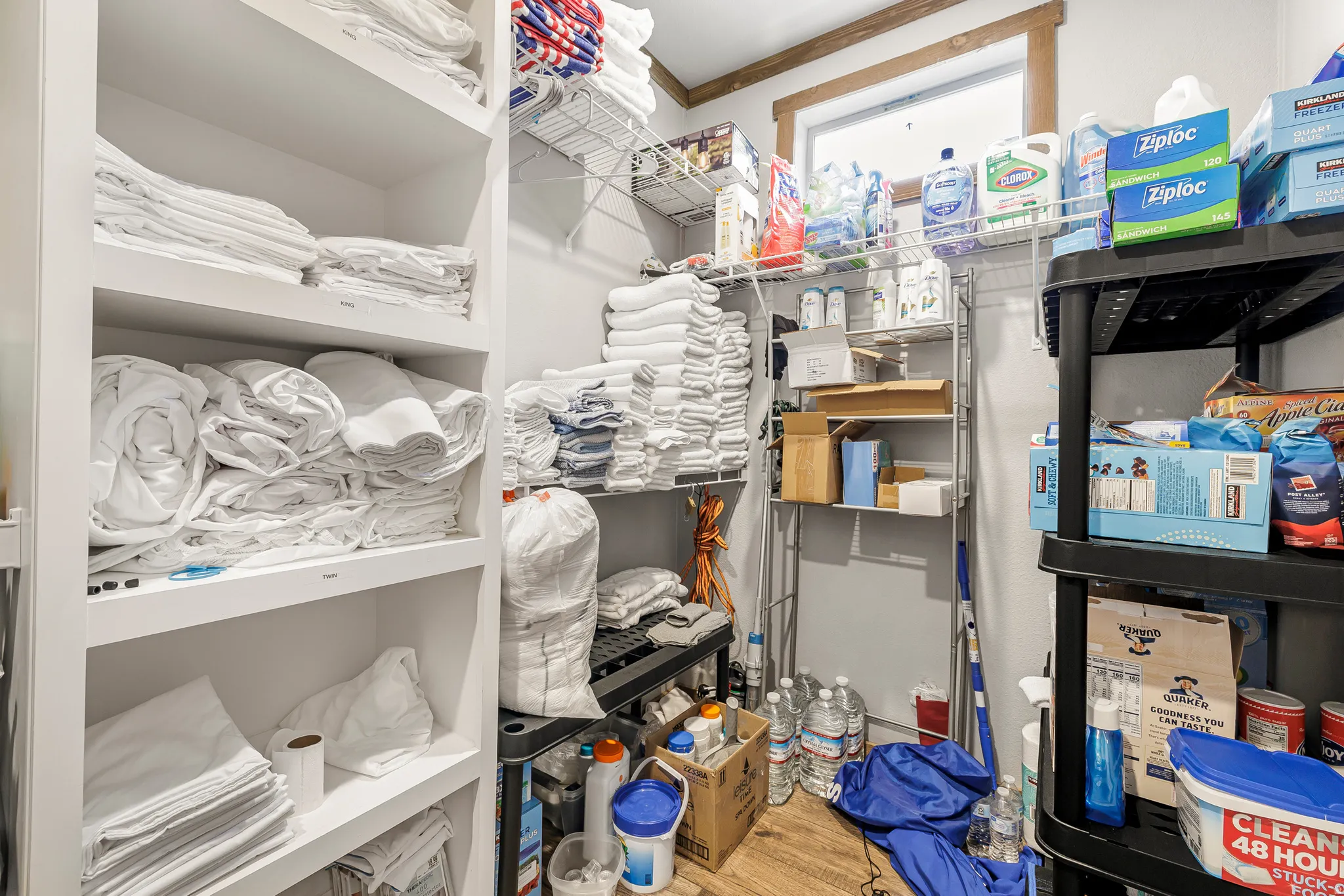 View of storage room