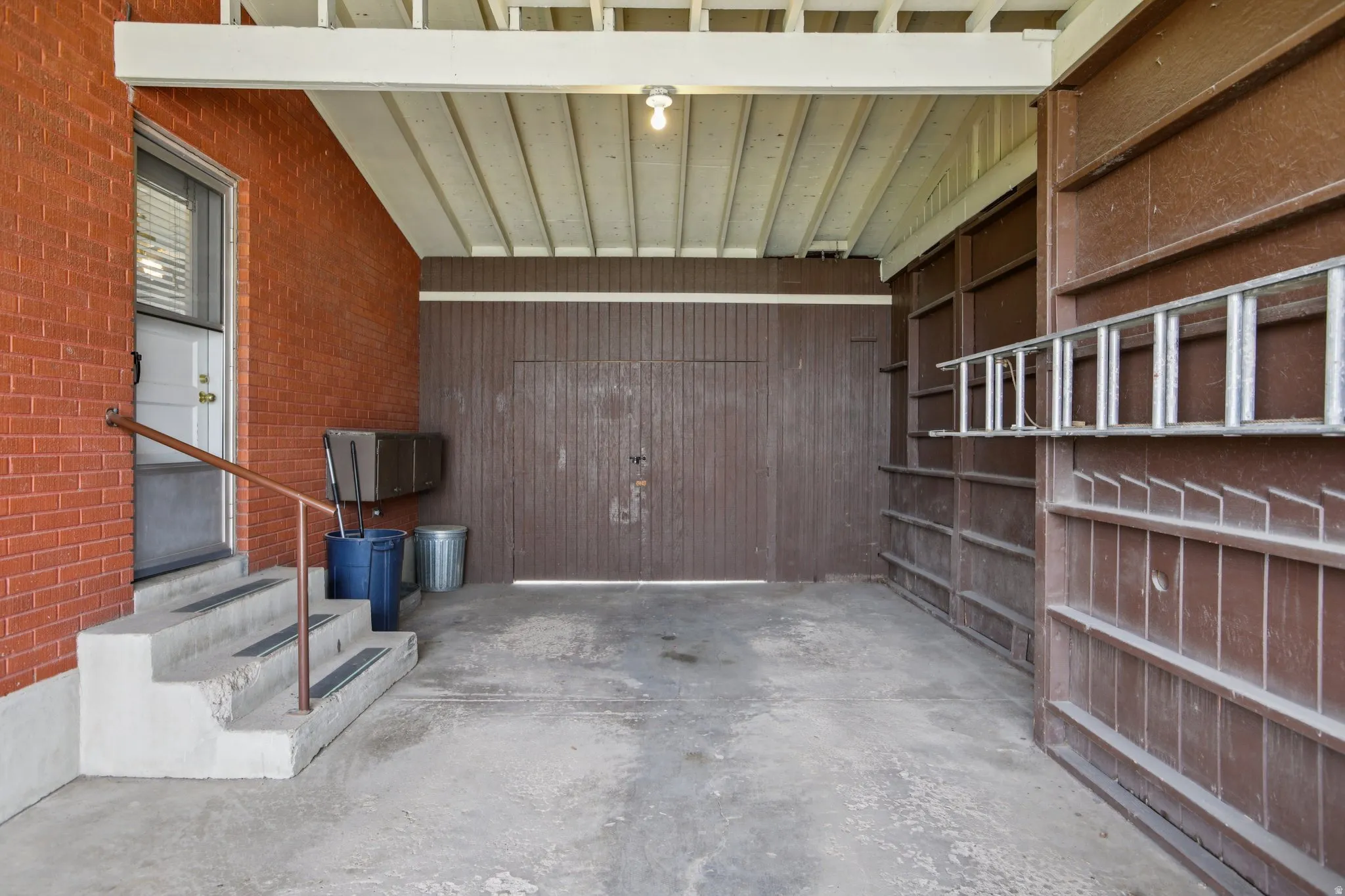 View of storage area