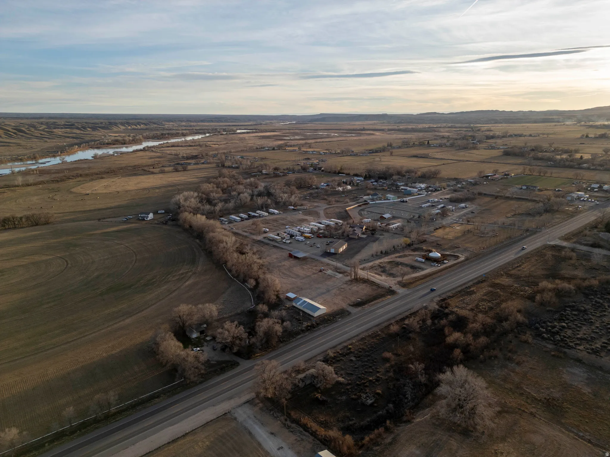 View of rural area featuring a large body of water