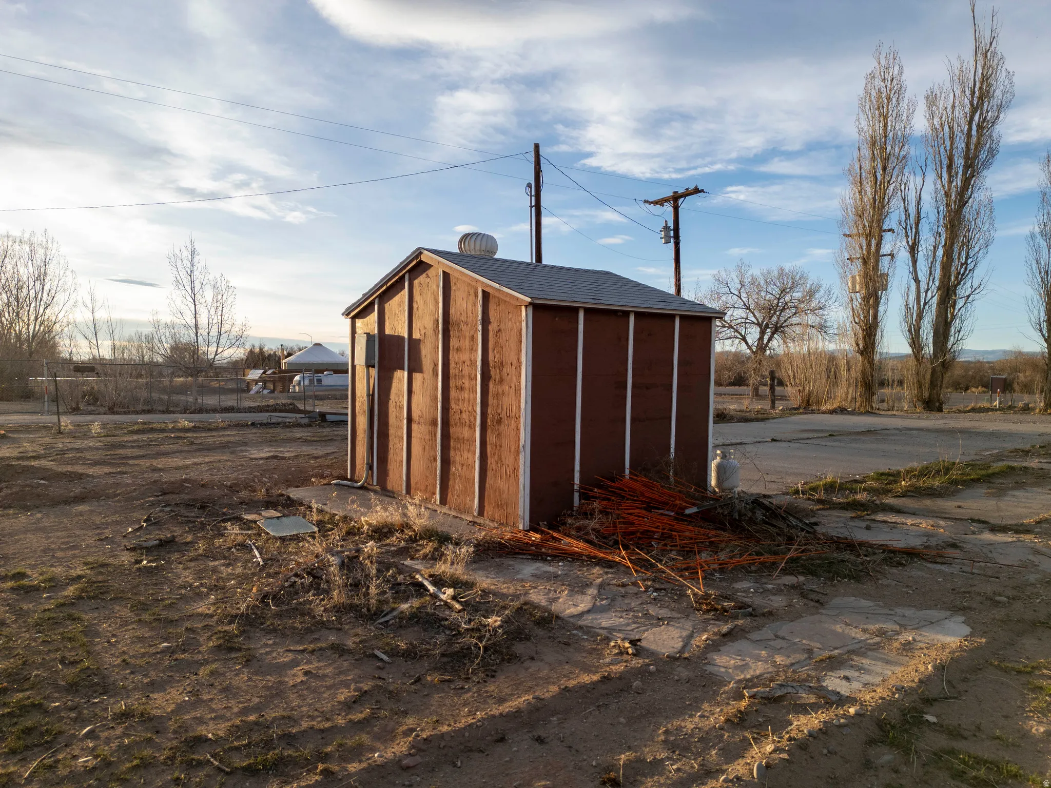 View of shed