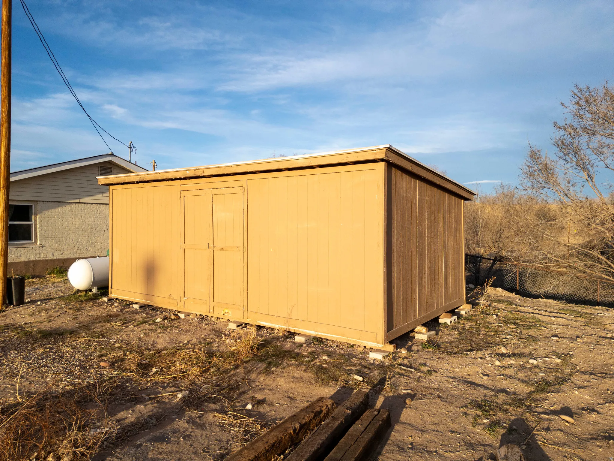 View of shed