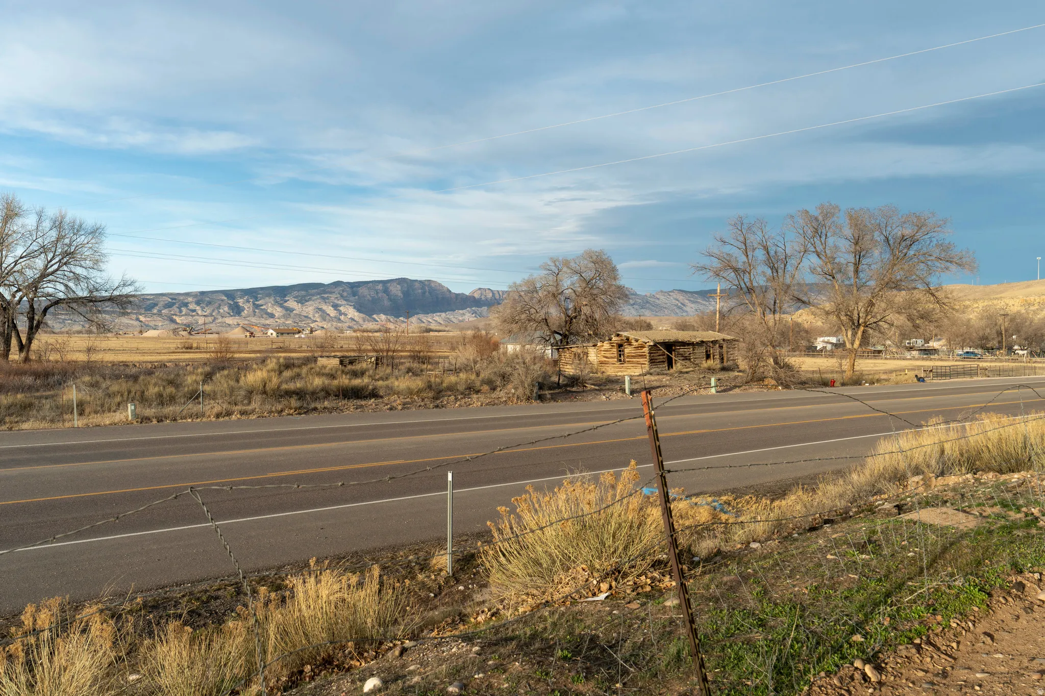 View of mountain backdrop