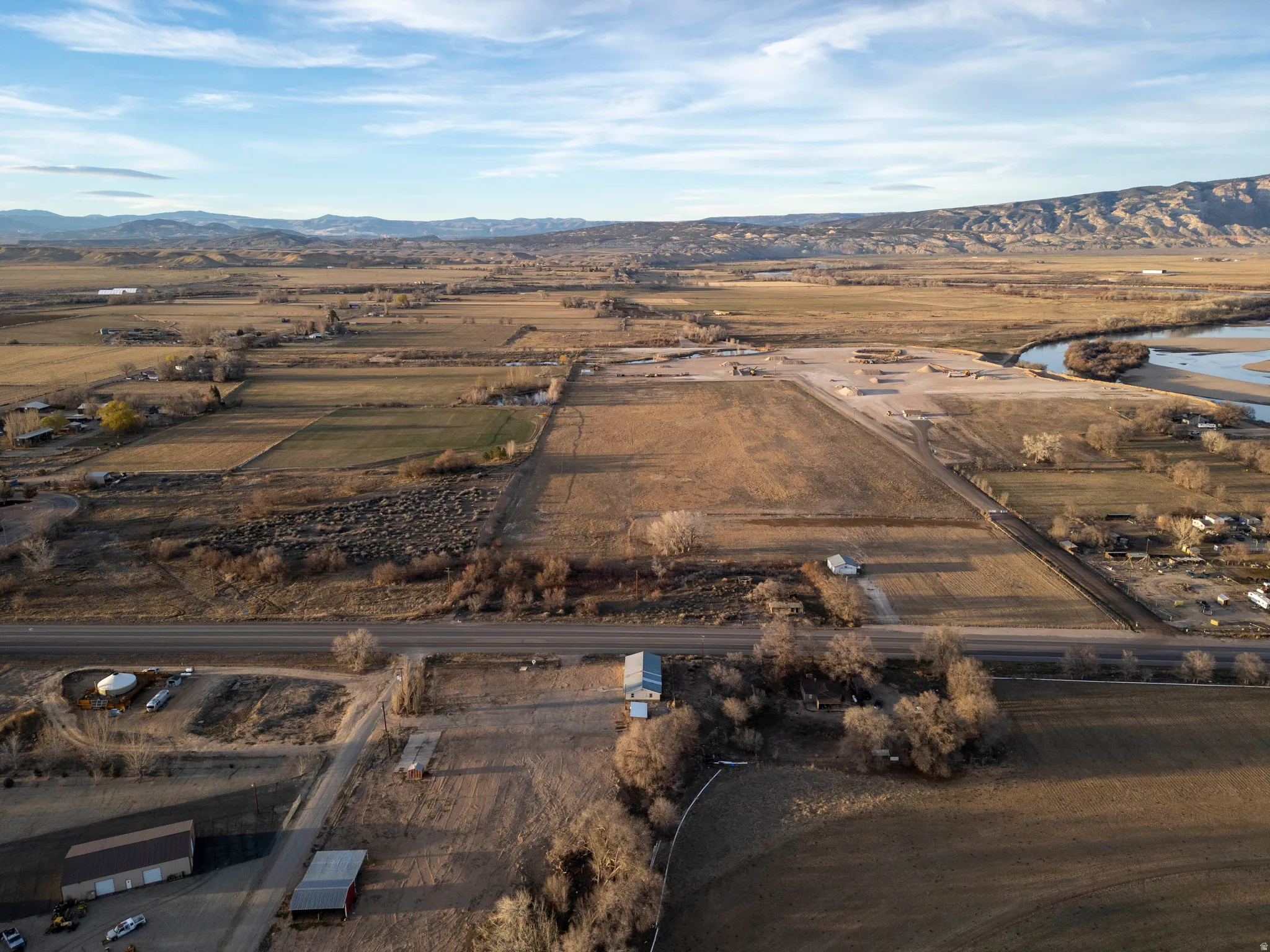 View of rural area featuring mountains