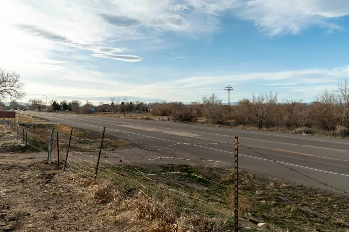 View of asphalt street