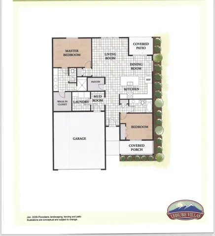 View of room layout