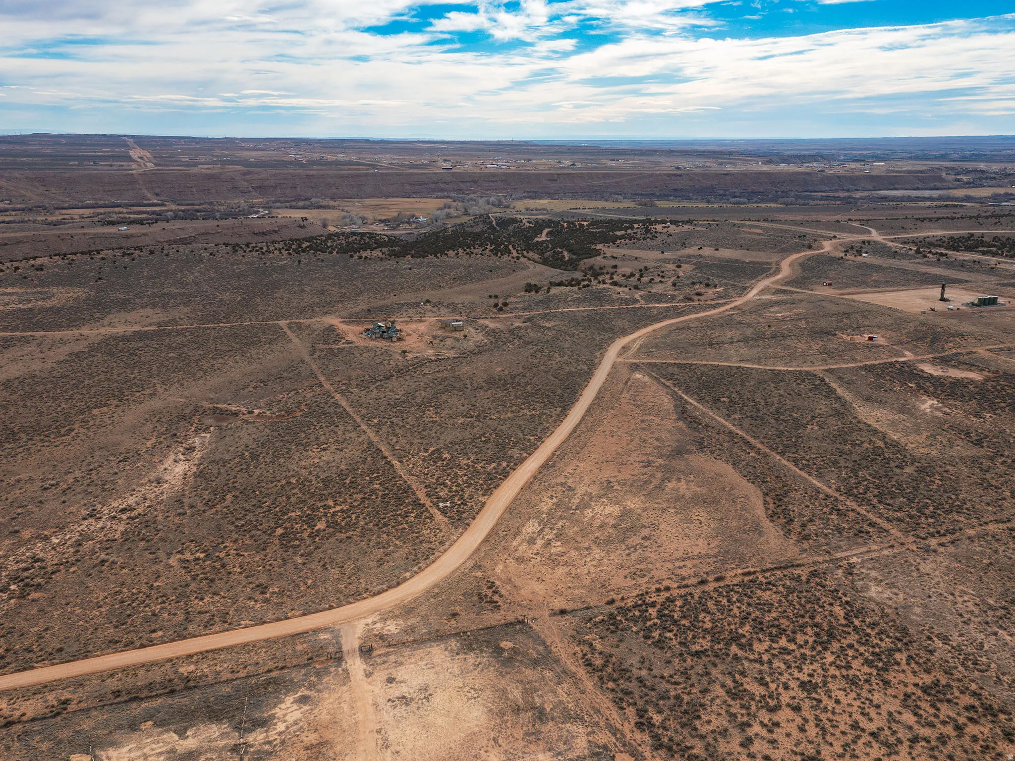 View of rural area featuring a desert landscape