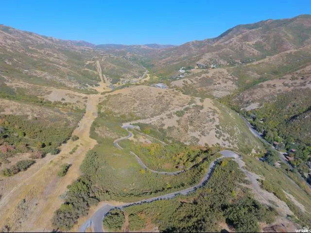 Drone / aerial view of mountains