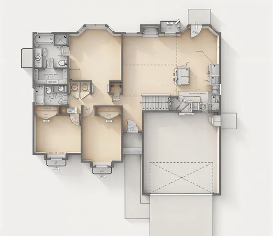 View of floor plan / room layout