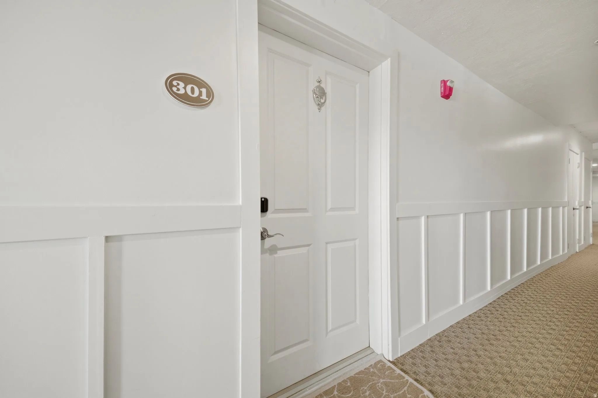 View of exterior entry