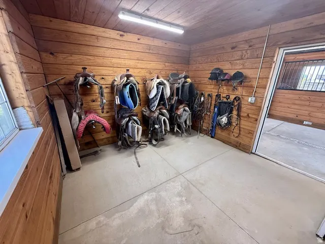 Tack room