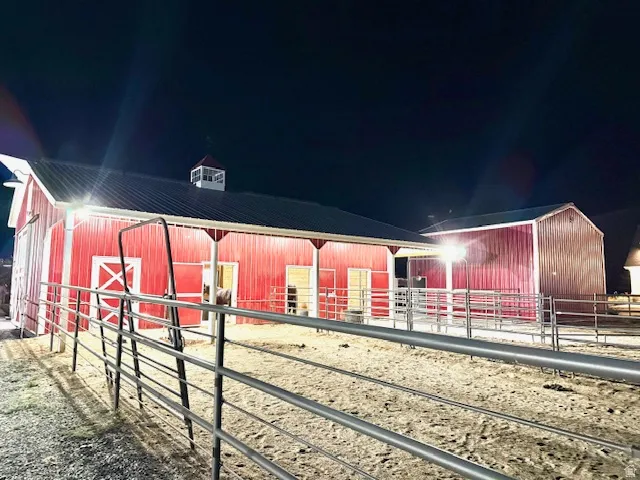 View of stable