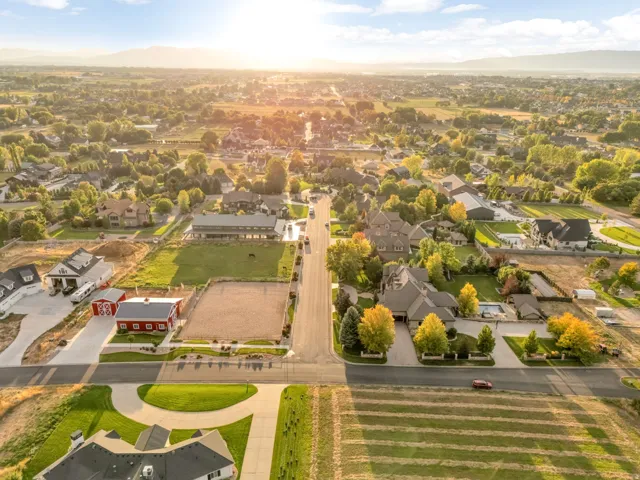 View of both properties for sale