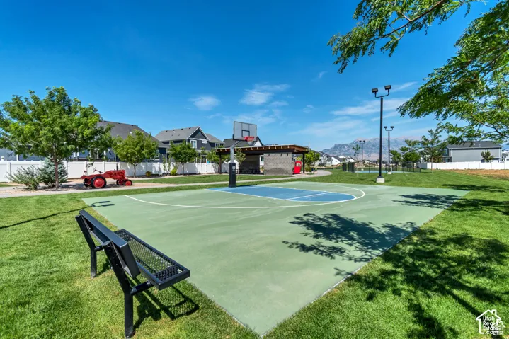 View of sport court with community basketball court