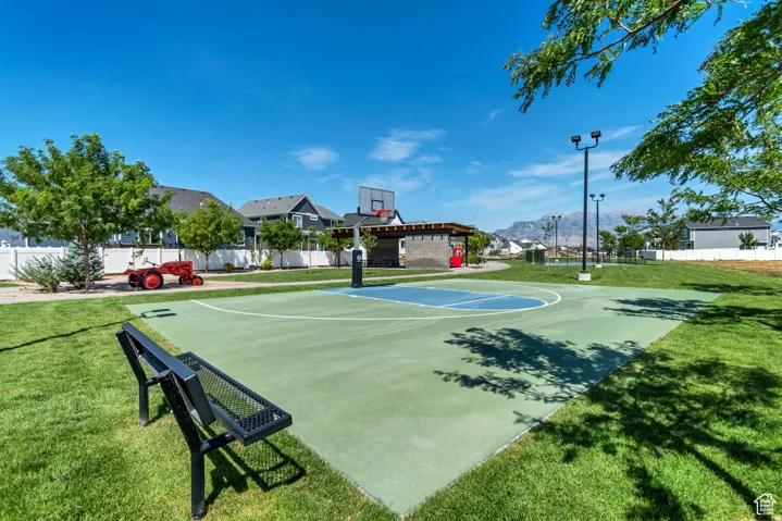 View of sport court with community basketball court