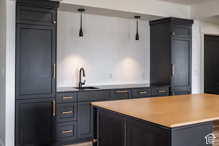 Downstairs kitchenette