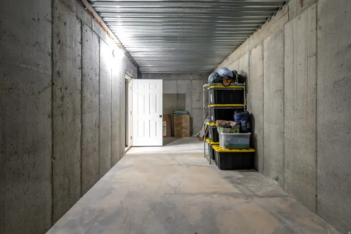 Under porch storage