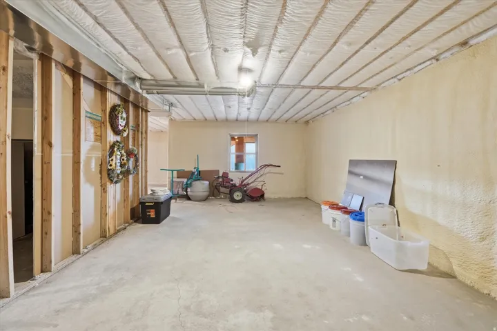 View of basement