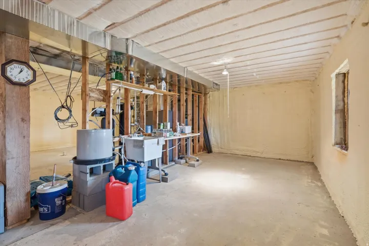 View of basement