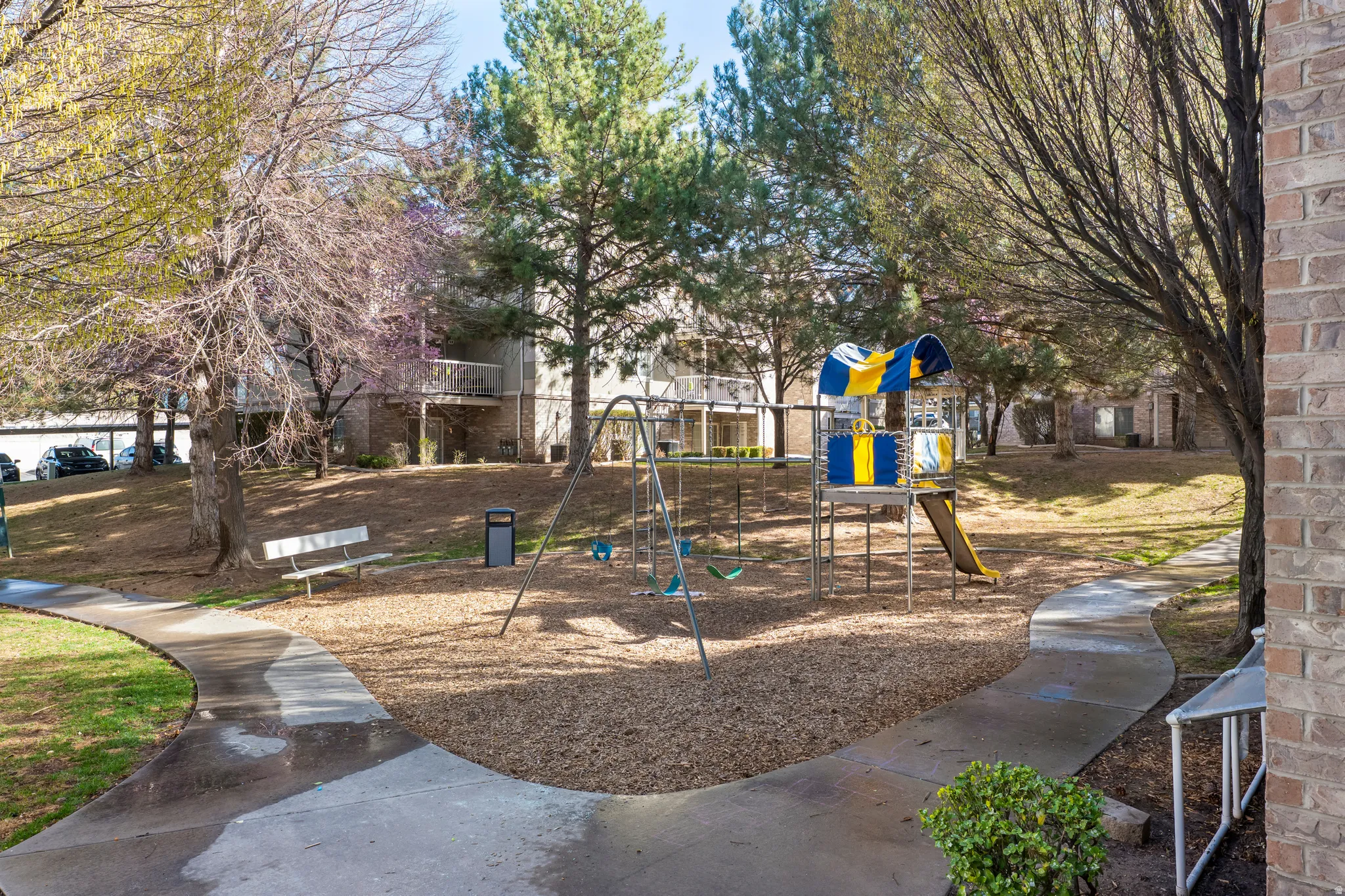 View of communal playground