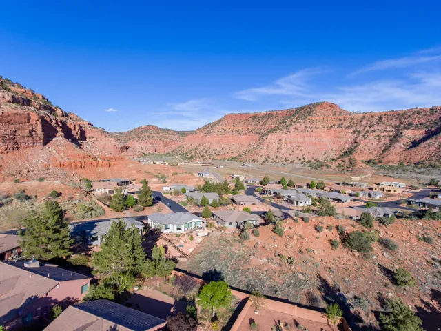 View of Toms Canyon backdrop featuring La Estancia Subdivision