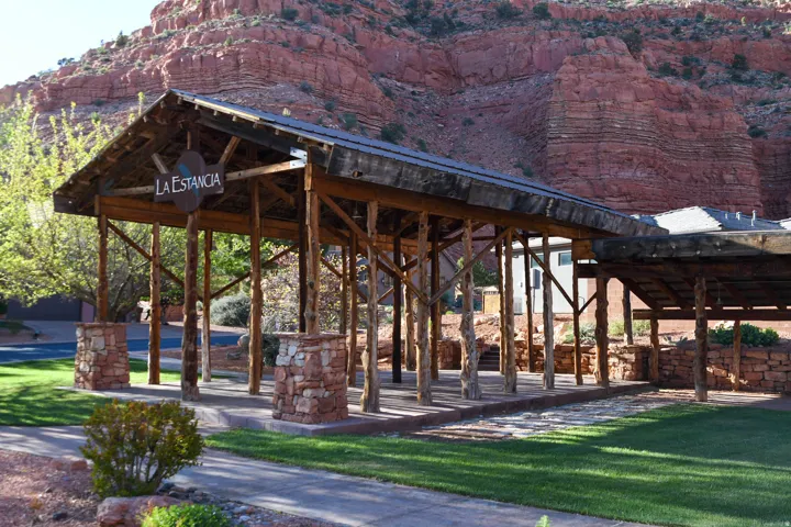 View of property's community featuring a patio