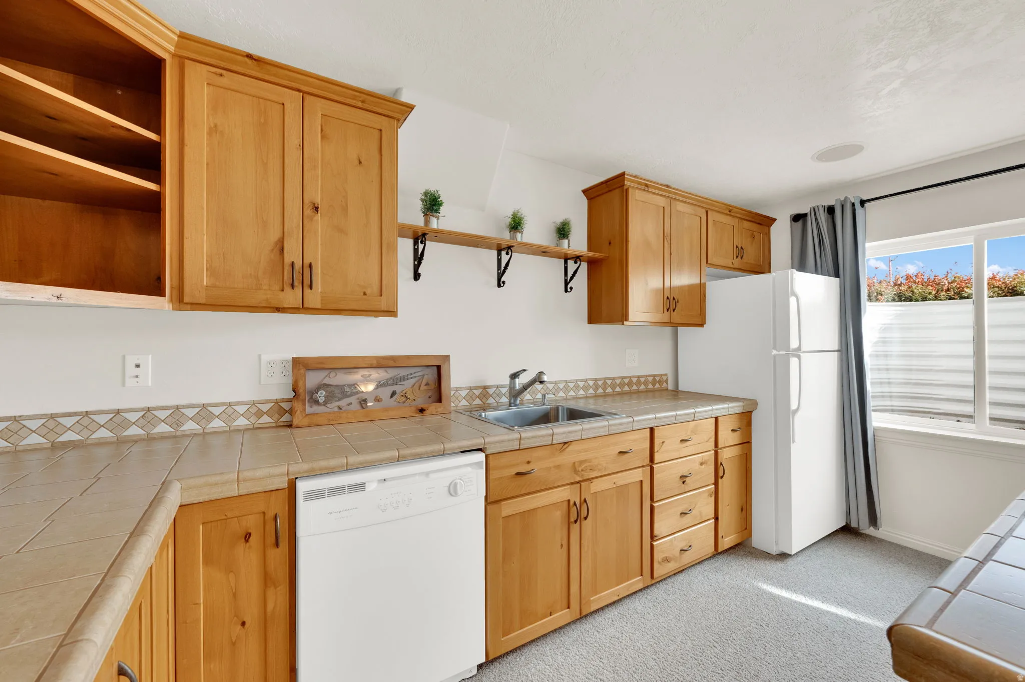 Basement kitchenette
