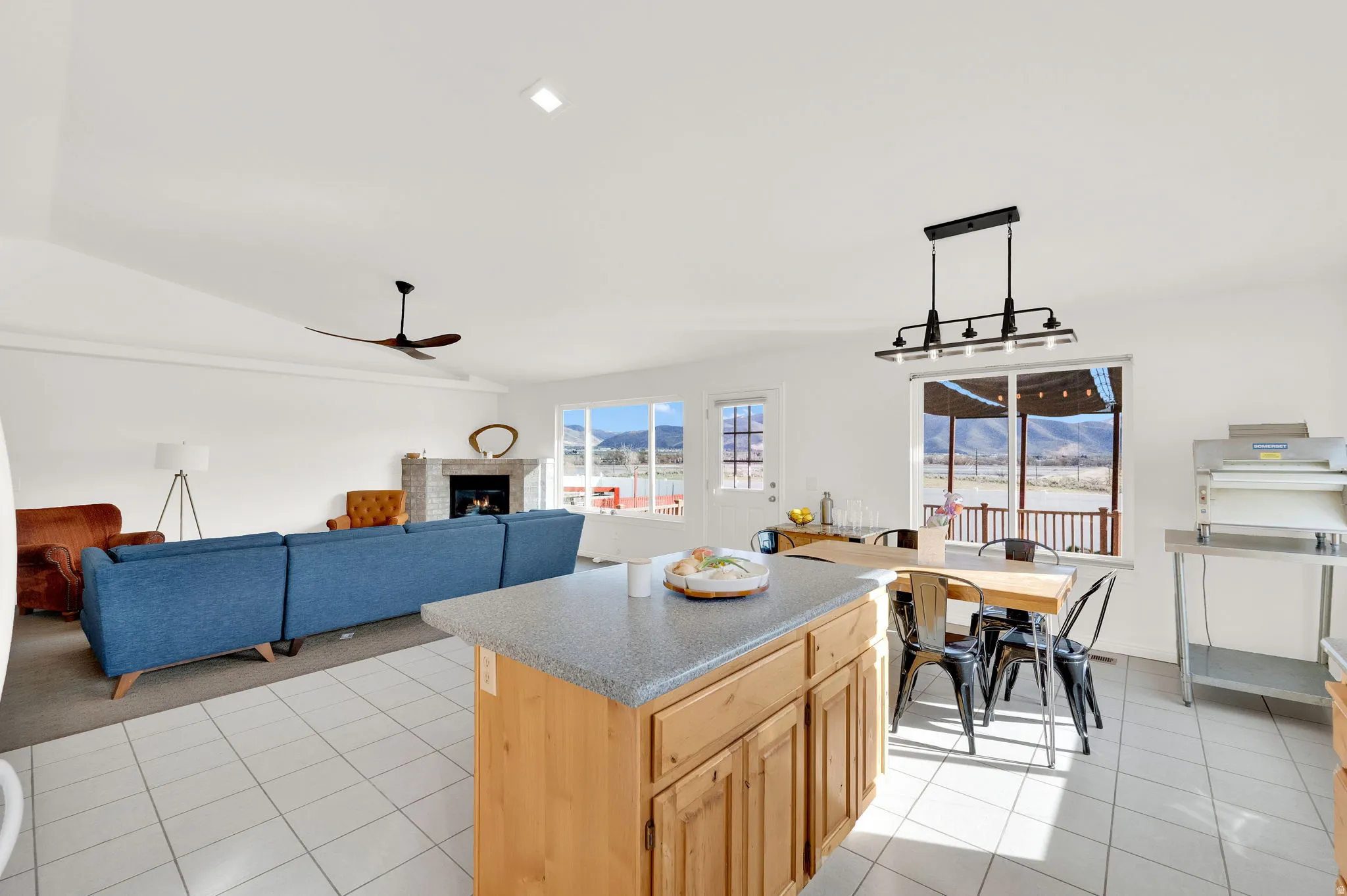 Kitchen and great room