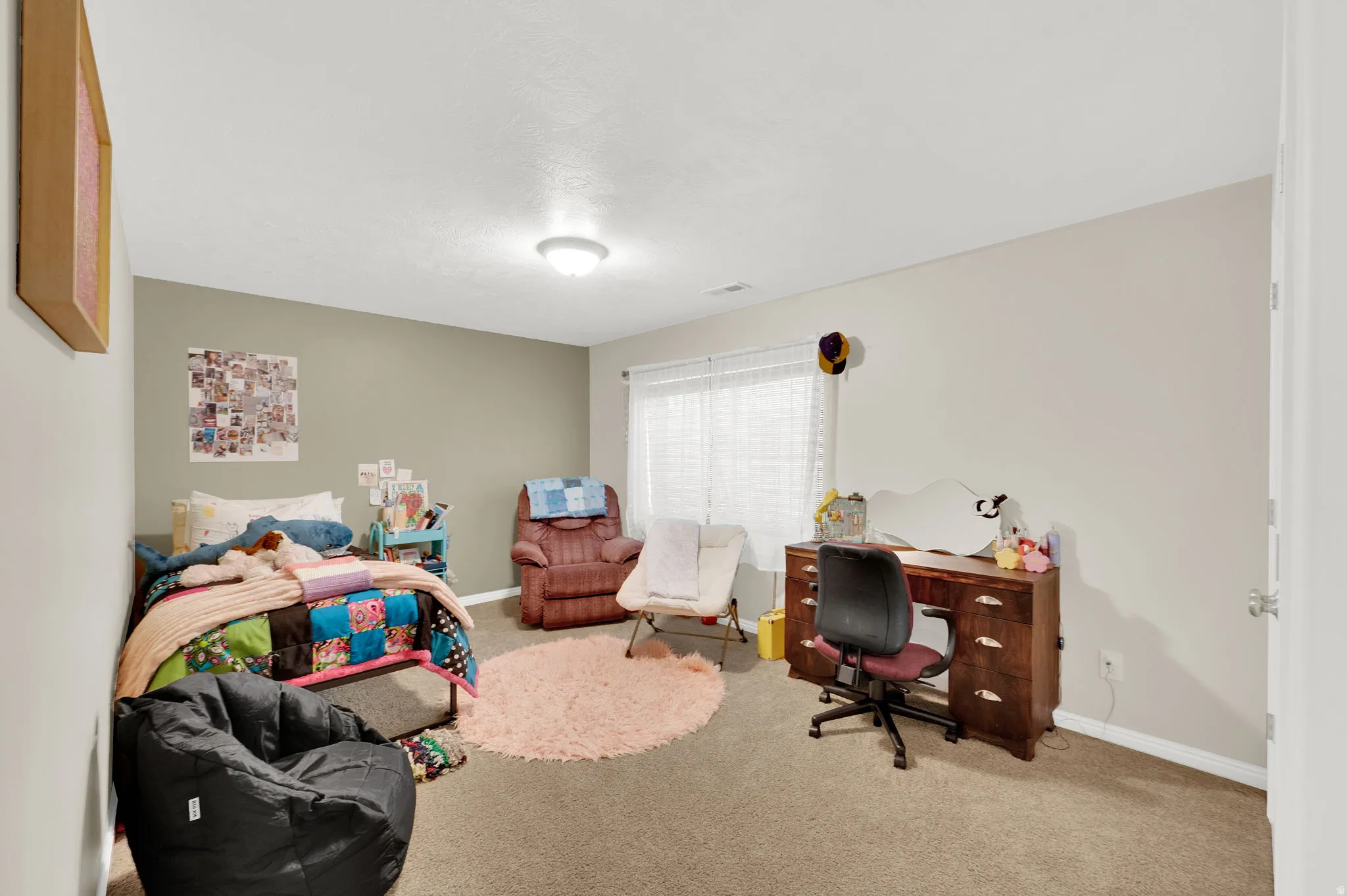 Basement bedroom