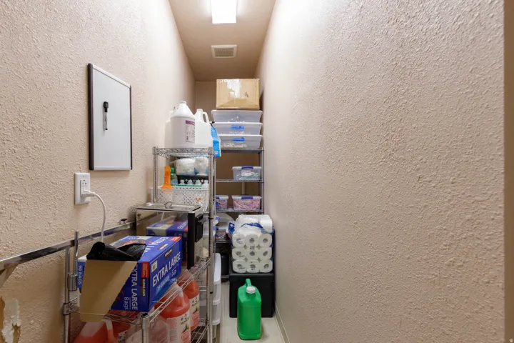 View of storage room